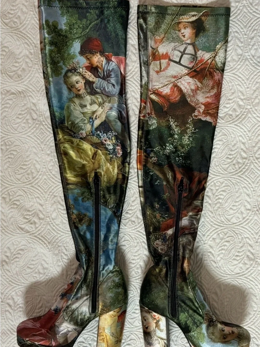 Da Vinci’s Demon’s Thigh High Boots by Current Mood size 5